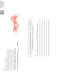 Form SF-186 Federal Write-In Absentee Ballot (Fwab), Page 6