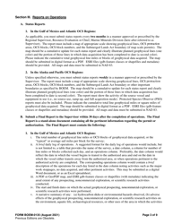 Form BOEM-0135 Permit for Geophysical Prospecting, Authorization for Noncommercial Geophysical Exploration, or Permit for Scientific Research Related to Minerals Other Than Oil, Gas, and Sulphur on the Outer Continental Shelf, Page 3