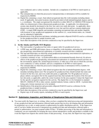 Form BOEM-0135 Permit for Geophysical Prospecting, Authorization for Noncommercial Geophysical Exploration, or Permit for Scientific Research Related to Minerals Other Than Oil, Gas, and Sulphur on the Outer Continental Shelf, Page 4