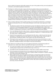 Form BOEM-0135 Permit for Geophysical Prospecting, Authorization for Noncommercial Geophysical Exploration, or Permit for Scientific Research Related to Minerals Other Than Oil, Gas, and Sulphur on the Outer Continental Shelf, Page 5