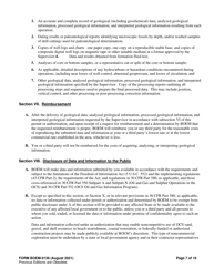 Form BOEM-0136 Permit for Geological Prospecting, Authorization for Noncommercial Geological Exploration, or Permit for Scientific Research Related to Minerals Other Than Oil, Gas, and Sulphur on the Outer Continental Shelf, Page 7