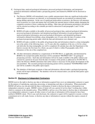 Form BOEM-0136 Permit for Geological Prospecting, Authorization for Noncommercial Geological Exploration, or Permit for Scientific Research Related to Minerals Other Than Oil, Gas, and Sulphur on the Outer Continental Shelf, Page 8