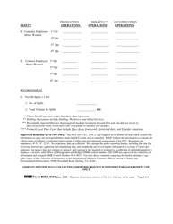 Form BSEE-0131 Performance Measures Data, Page 2