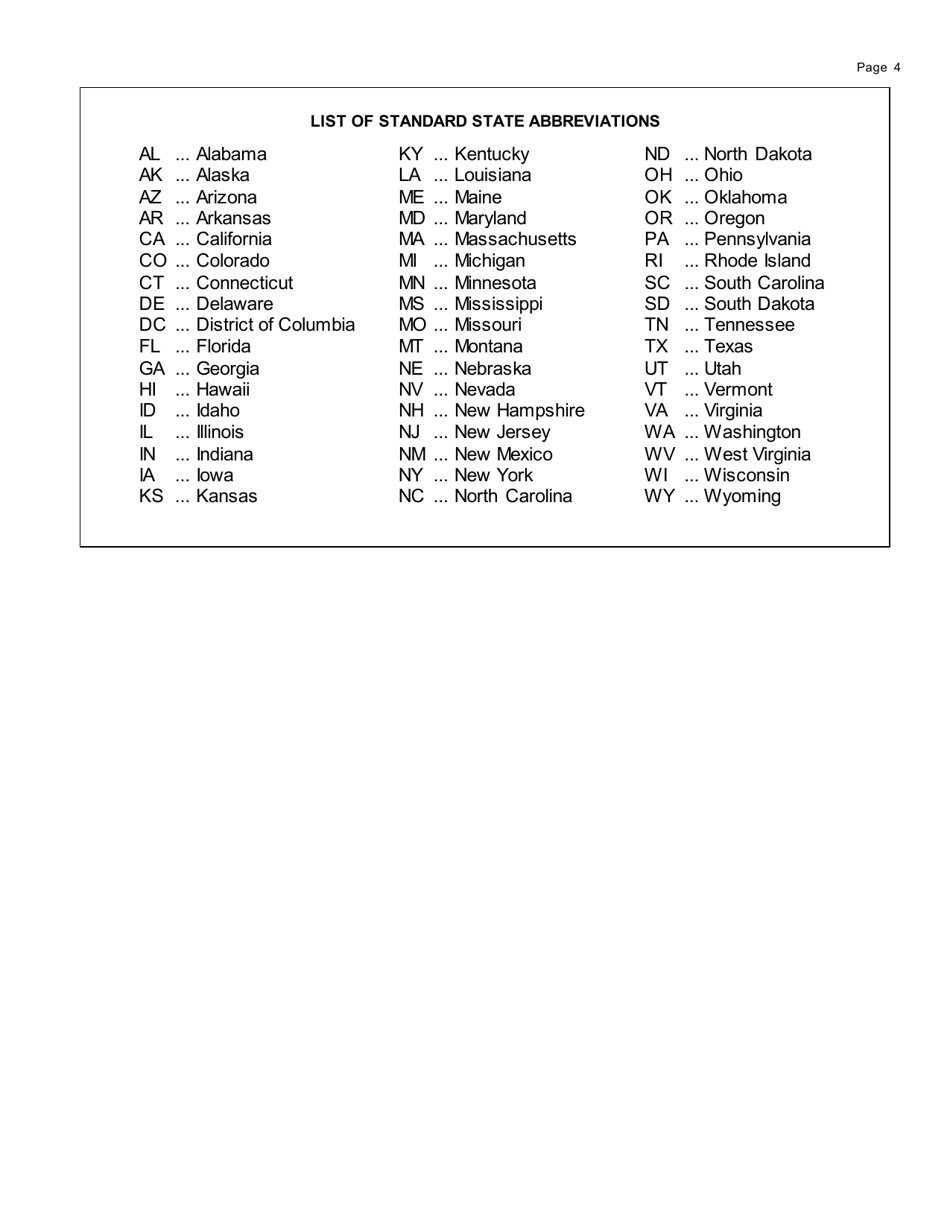 Form EIA-863 Petroleum Product Sales Identification Survey, Page 4
