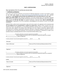 EIB Form 84-1 Application for Export Working Capital Guarantee, Page 9