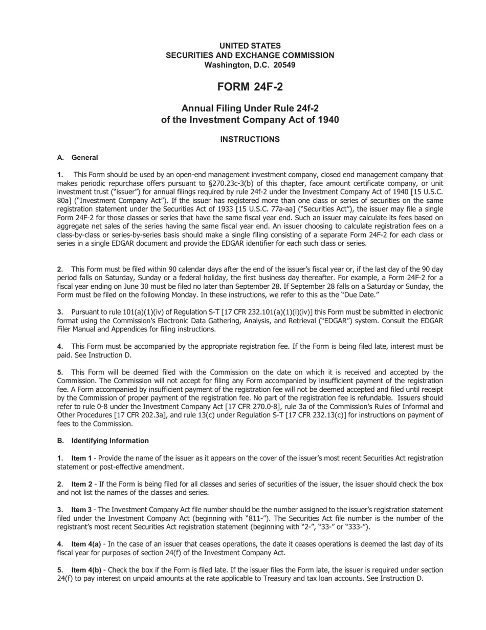 SEC Form 2393 (24F-2) Annual Notice of Securities Sold Pursuant to Rule 24f-2, Page 4