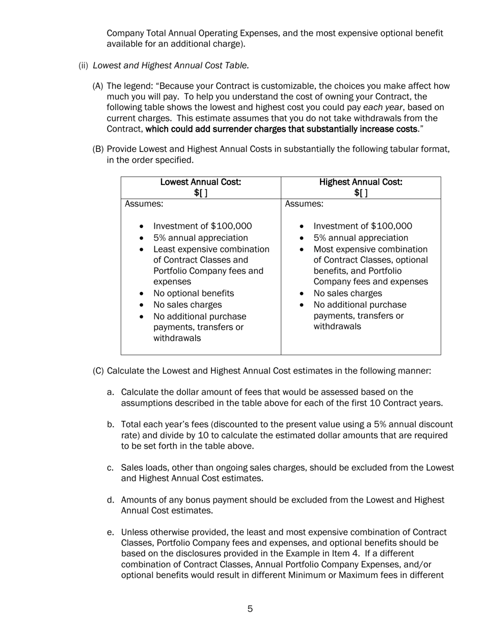 SEC Form 2125 (N-4) Registration Statement of Separate Accounts Organized as Unit Investment Trusts, Page 16