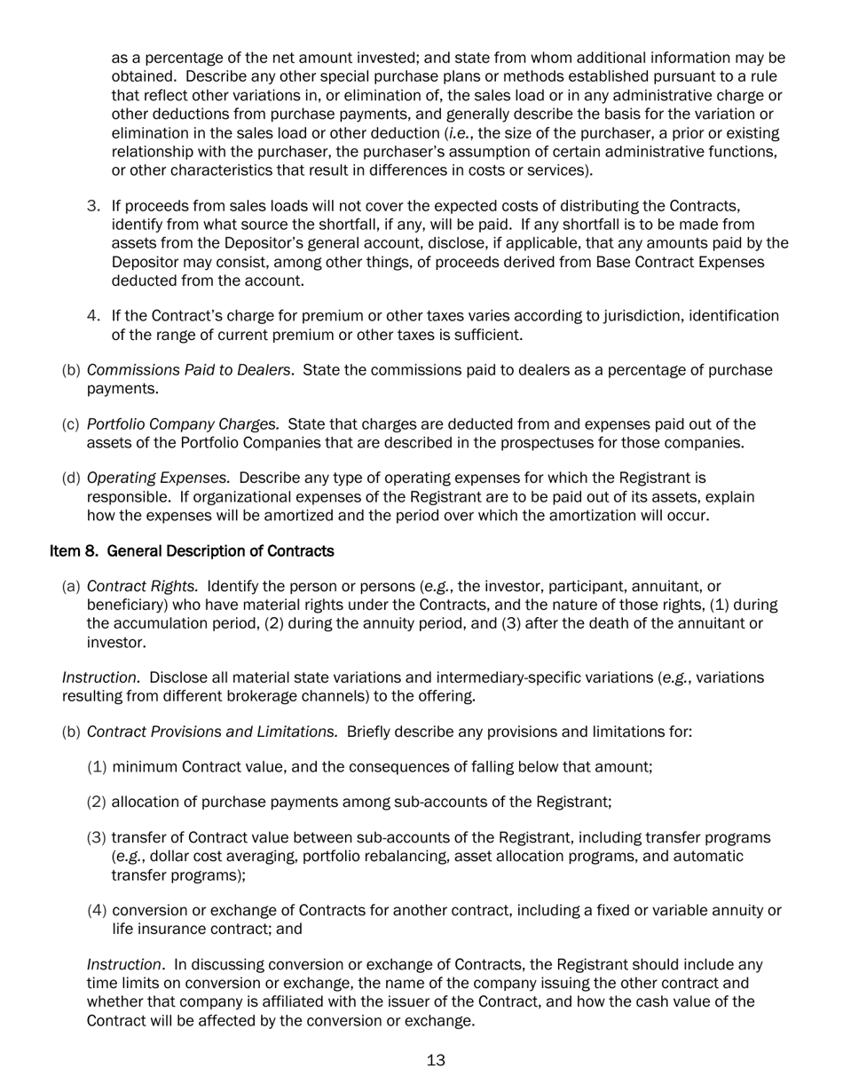 SEC Form 2125 (N-4) Registration Statement of Separate Accounts Organized as Unit Investment Trusts, Page 24