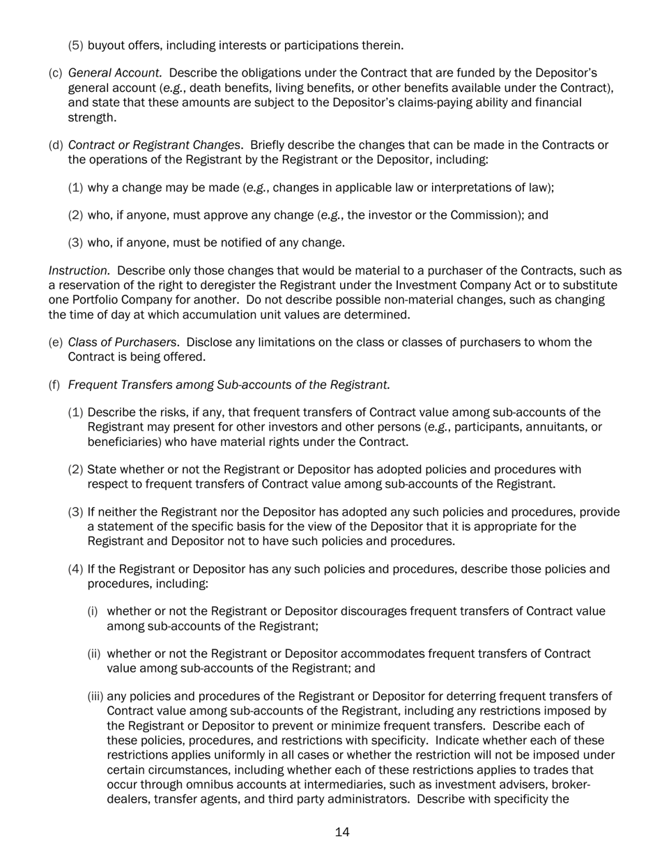 SEC Form 2125 (N-4) Registration Statement of Separate Accounts Organized as Unit Investment Trusts, Page 25