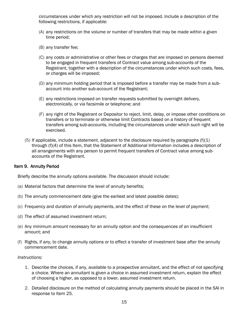 SEC Form 2125 (N-4) Registration Statement of Separate Accounts Organized as Unit Investment Trusts, Page 26