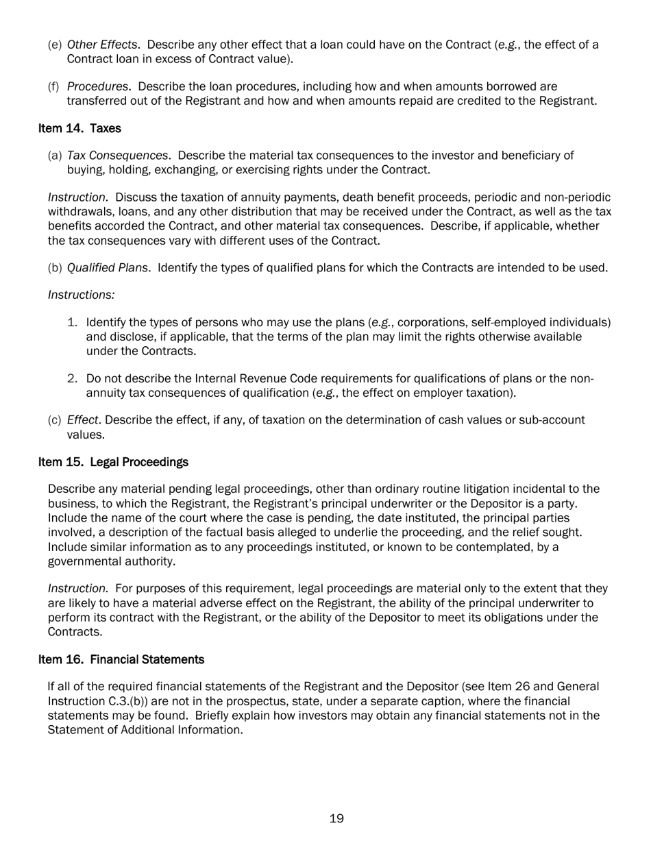 SEC Form 2125 (N-4) Registration Statement of Separate Accounts Organized as Unit Investment Trusts, Page 30