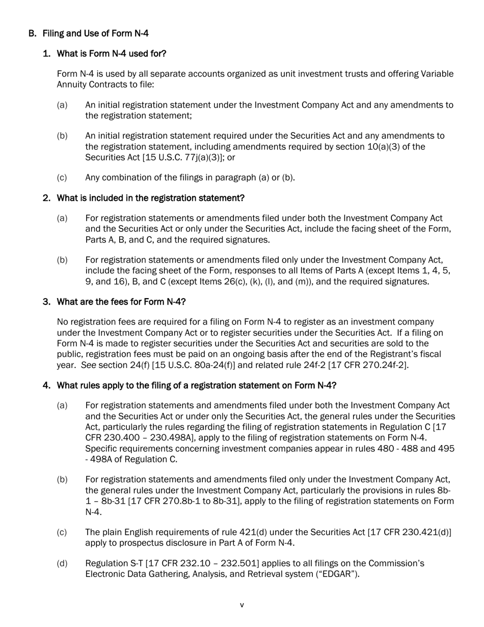 SEC Form 2125 (N-4) Registration Statement of Separate Accounts Organized as Unit Investment Trusts, Page 6