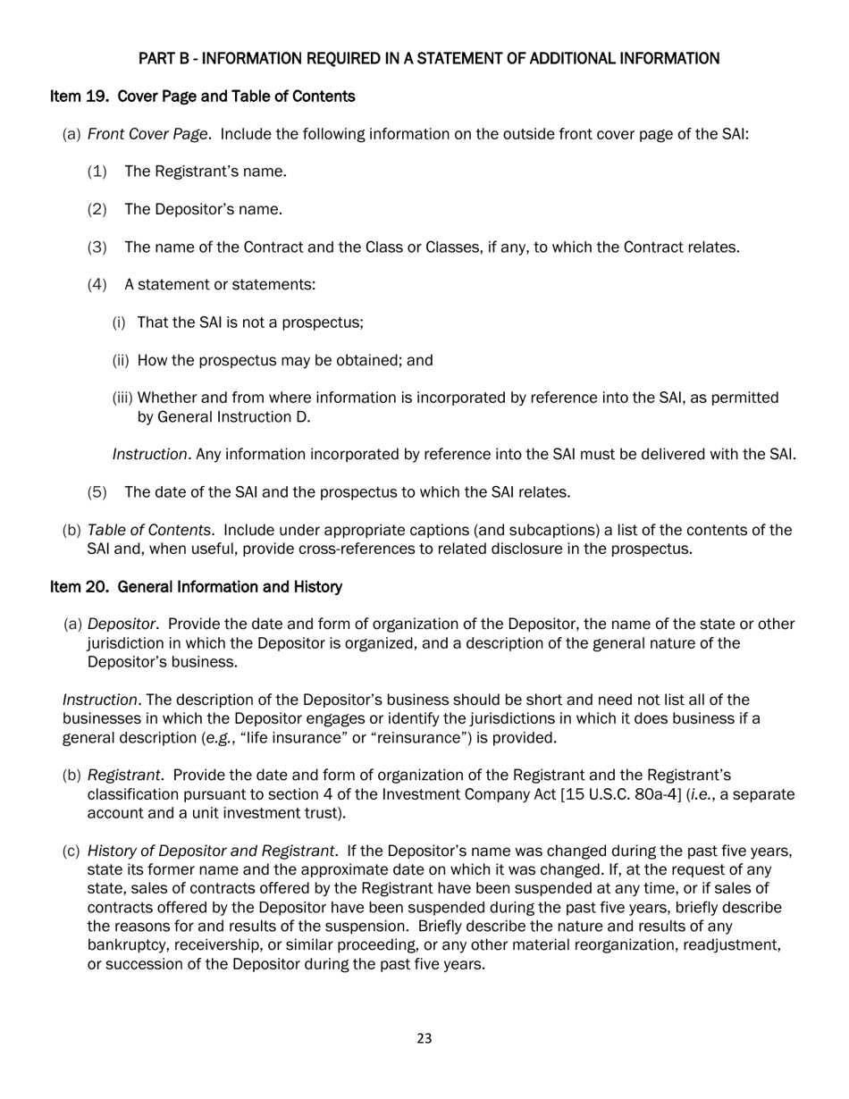 SEC Form 2567 (N-6) Registration Statement for Separate Accounts Organized as Unit Investment Trusts That Offer Variable Life Insurance Policies, Page 34