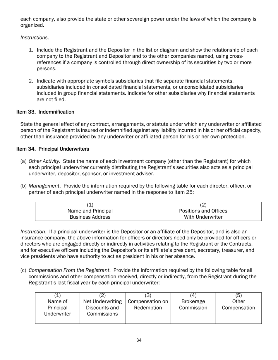 SEC Form 2567 (N-6) Registration Statement for Separate Accounts Organized as Unit Investment Trusts That Offer Variable Life Insurance Policies, Page 45
