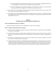 SEC Form 2077 (S-4) Registration Statement Under the Securities Act of 1933, Page 16