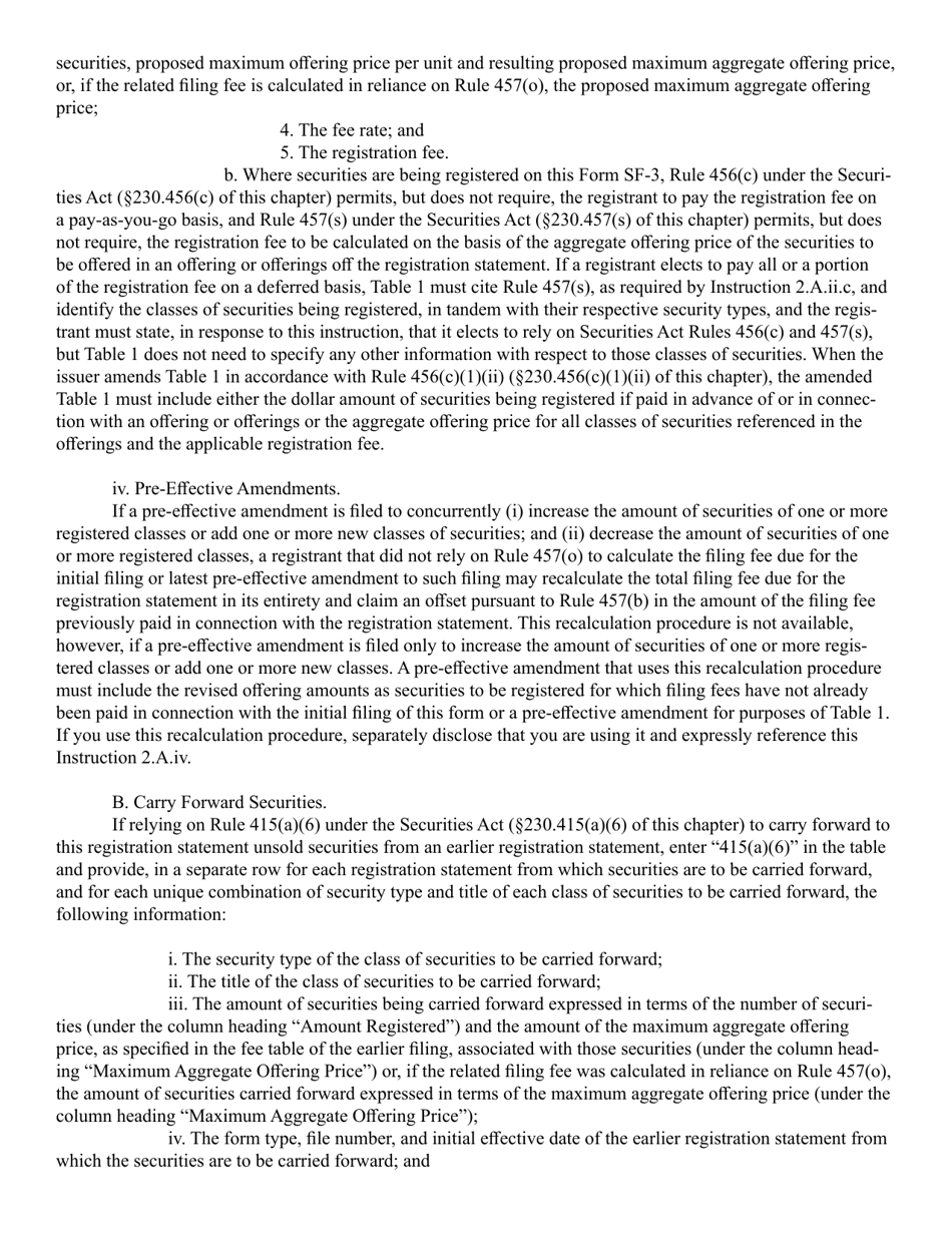SEC Form 2909 (SF-3) Registration Statement Under the Securities Act of 1933, Page 13