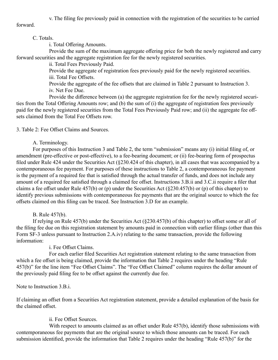 SEC Form 2909 (SF-3) Registration Statement Under the Securities Act of 1933, Page 14