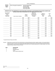 SEC Form 1695 (X-17A-5) Part II Focus Report (Financial and Operational Combined Uniform Single Report), Page 14