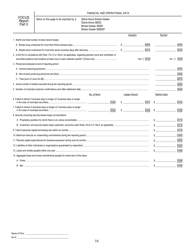 SEC Form 1695 (X-17A-5) Part II Focus Report (Financial and Operational Combined Uniform Single Report), Page 16