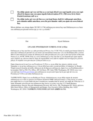 SBA Form 3513 Declaration of Identity Theft (Haitian Creole), Page 3