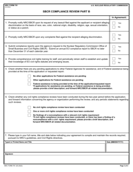 NRC Form 781 Sbcr Compliance Review, Page 3