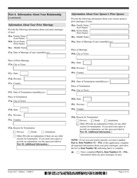 USCIS Form I-817 Application for Family Unity Benefits, Page 4