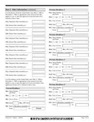 USCIS Form I-817 Application for Family Unity Benefits, Page 7