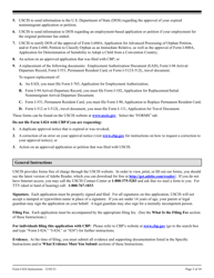 Instructions for USCIS Form I-824 Application for Action on an Approved Application or Petition, Page 2