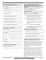 USCIS Form I-824 Application for Action on an Approved Application or Petition, Page 4