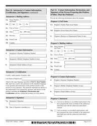 USCIS Form I-829 Petition by Investor to Remove Conditions on Permanent Resident Status, Page 9