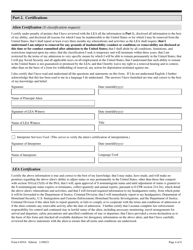 USCIS Form I-854A Inter-Agency Alien Witness and Informant Record, Page 4