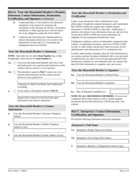 USCIS Form I-864A Contract Between Sponsor and Household Member, Page 5