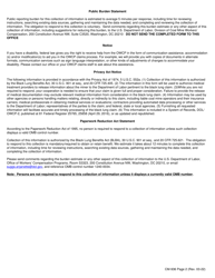 Form CM-936 Authorization for Release of Medical Information (Black Lung Benefits), Page 2