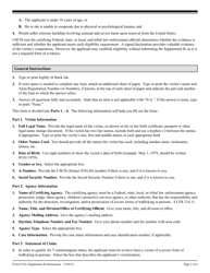 Instructions for USCIS Form I-914B Supplement B Delaration of Law Enforcement Officer for Victim of Trafficking in Persons, Page 2