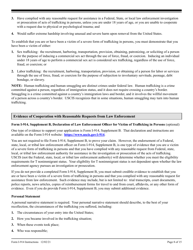 Instructions for USCIS Form I-914 Application for T Nonimmigrant Status, Page 8