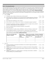USCIS Form I-914 Application for T Nonimmigrant Status, Page 4