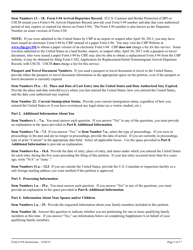 Instructions for USCIS Form I-918 Supplement A, Page 5