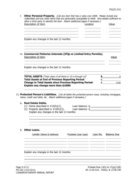 Form PG-225 Conservatorship Annual Report - Alaska, Page 10