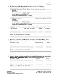 Form PG-225 Conservatorship Annual Report - Alaska, Page 9