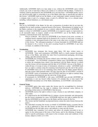 License Agreement - Arizona, Page 2