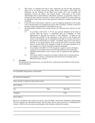 License Agreement - Arizona, Page 3