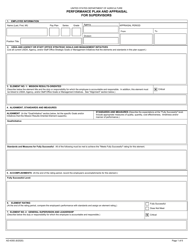 Document preview: Form AD-435S Performance Plan and Appraisal for Supervisors