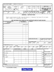 Form AD-581 Lump Sum Leave or Compensatory Time Payments