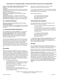 CBP Form 339C Vehicle Application, Page 5