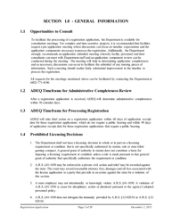 Air Quality Standard Registration Application Form - Arizona, Page 3