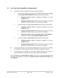 Air Quality Standard Registration Application Form - Arizona, Page 5