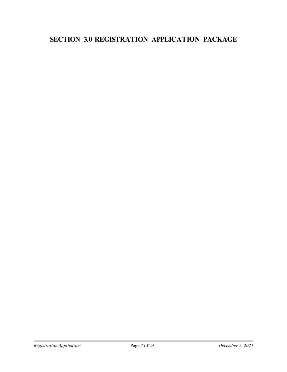 Air Quality Standard Registration Application Form - Arizona, Page 7