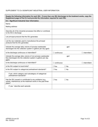 ADEQ Form 2A/2S Arizona Pollutant Discharge Elimination System Application - Arizona, Page 14