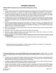 ADEQ Form 2A/2S Arizona Pollutant Discharge Elimination System Application - Arizona, Page 15