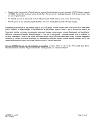 ADEQ Form 2A/2S Arizona Pollutant Discharge Elimination System Application - Arizona, Page 16